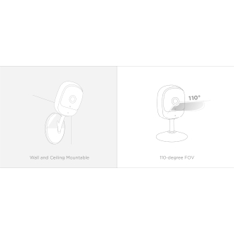 Cámara IP Wifi D-link Dcs-6100lhv2 Full HD 120º Cloud recording
