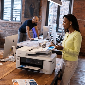 Multifunción Brother MFC-J6540DWE red / wifi dúplex impresión y copia A3 28ppm