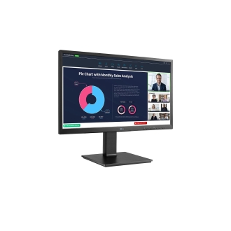 Monitor LG 24BP75CP-B 23.8" IPS webcam multimedia pivotante HDMI DP USB-A