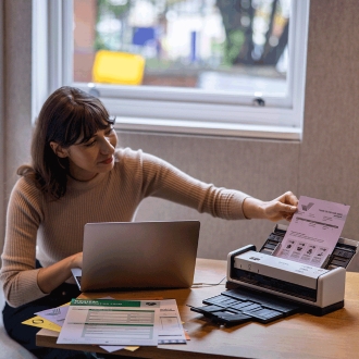 Escáner documental Brother ADS-1300 30ppm dúplex automático usb 2.0 - usb tipo c