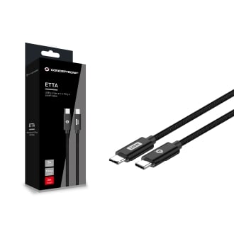 Cable USB tipo C macho/macho Conceptronic Pd 3.1 240w 48v 5A 480mbps E-mark 1.2m