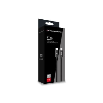 Cable USB tipo C macho/macho Conceptronic Pd 3.1 240w 48v 5A 480mbps E-mark 1.2m