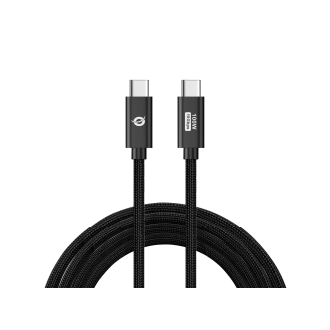 Cable USB tipo C macho/macho Conceptronic Usb 3.2 Gen 2 100w 20v 5A 10gbps E-mark 2m