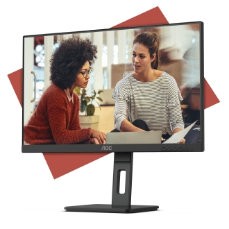 Monitor AOC 27e3qaf 27" IPS DP HDMI VGA pivotante negro