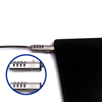 Cable seguridad Ewent Nano con combinación