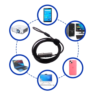 Cable seguridad Ewent Nano con combinación