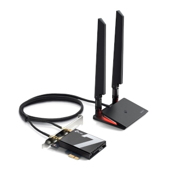 Tarjeta wifi Tp-link ARCHER TBE550E PCIe Wi-Fi 7 triple banda Bluetooth 5.3 base imantada