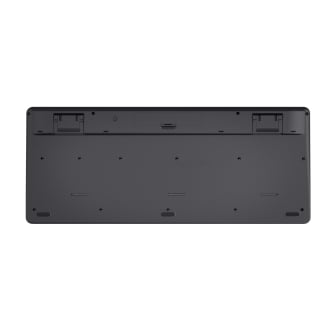 Teclado y ratón Inalámbrico Trezo teclas silenciosas, negro