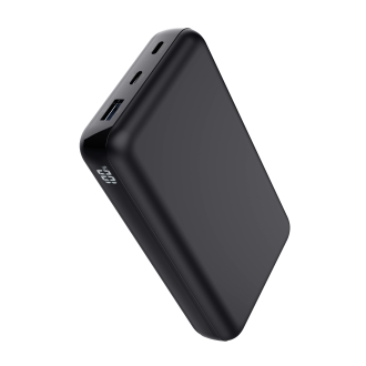 Power Bank Trust Laro 100w 20.000mah -1 Usb-a Y 2 USB-c para Portatil Negro
