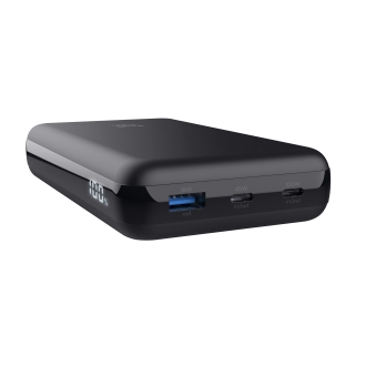 Power Bank Trust Laro 100w 20.000mah -1 Usb-a Y 2 USB-c para Portatil Negro