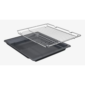 Horno Bosch HQA514ES3 71L Aqualisis Cristal Negro