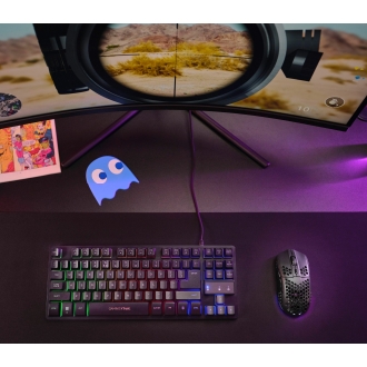 Ratón inalámbrico Trust Gxt 929bk Helox Ultraligero, Iluminacion led con respiración negro