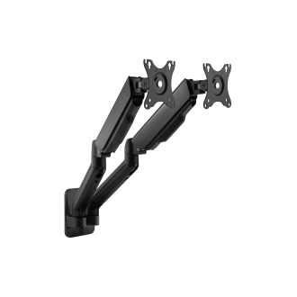 Soporte de pared Equip 650138 17" a 32" con 2 brazos de gas negro