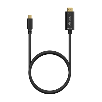 Cable AISENS USB Tipo C Macho a HDMI Macho 4K30Hz, 0.8m
