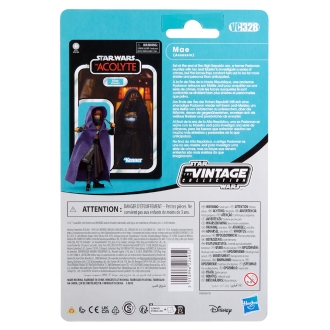 Figura hasbro star wars the vintage collection the acolyte mae (assasin)