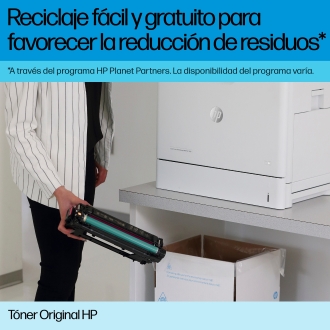 Tóner original HP 220X amarillo