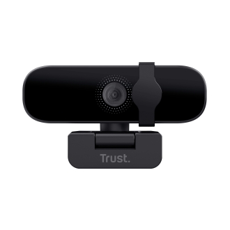 Webcam Con Microfono Trust Tanor Full Hd 1080p Negra