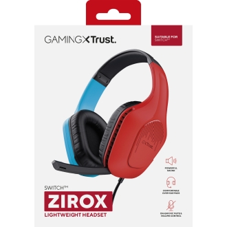 Auriculares Trust Gaming Gxt416s Zirox Headset Switch, Switch, Switchlite, Ps4, Ps5 3.5mm