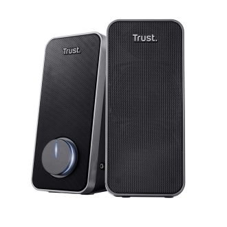Altavoces Trust Arys 2.0 14W 3,5mm y alimentación por USB negro