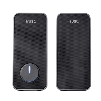 Altavoces Trust Arys 2.0 14W 3,5mm y alimentación por USB negro