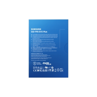 Disco SSD Samsung 990 EVO Plus 4TB M.2 NVMe PCIe 5.0