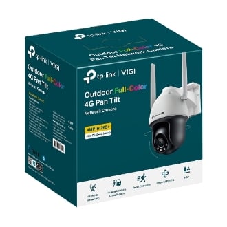 Camara Exterior Ip Wifi Tp-link Vigi C540-4g(4mm) Sim 4g Ip66 4mp H265+ Vision Nocturna Color 360º