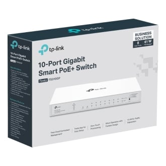 Switch Gestionable TP-Link Festa FS310GP Smart 8 Puertos Gigabit PoE + 2 SFP
