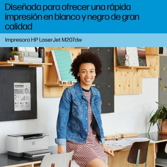 Impresora Laser HP Laserjet M207dw 29ppm Duplex Wifi Ethernet