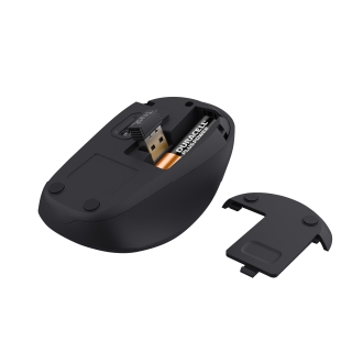 Ratón inalámbrico Trust Wireless Tm-201 Compacto Negro
