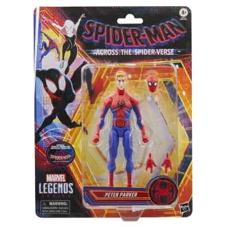 Figura hasbro marvel legends series spider - man across the spider - verse peter parker