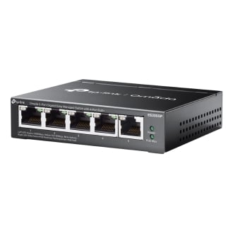 Switch Gestionable Tp-link Es205g Omada 5x Rj45 1gb Facil Gestion Carcasa Metalica Vlan Qos