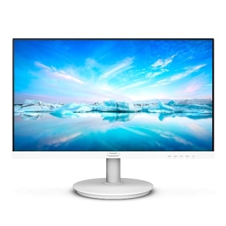 Monitor Philips 241v8aw 24" IPS multimedia VGA HDMI blanco