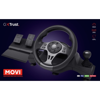 Volante Trust Gxt-289 25122 Compatible con Pc, Nintendo Switch, Xbox Series S