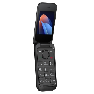 Seniorphone TCL 5023 2.4" Volcano Black