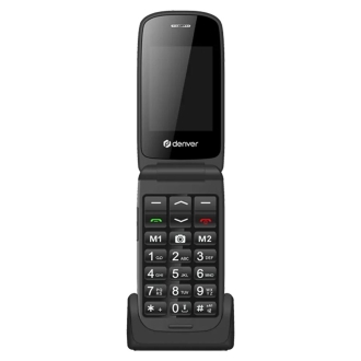 Seniorphone Denver BAS-24600L 2.4" negro