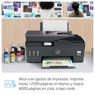 Multifunción HP Smart Tank Plus 570 wifi A4