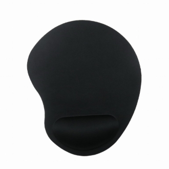 Alfombrilla Gembird para ratón con soporte suave para la muñeca negro