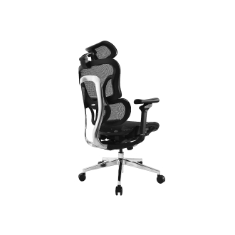 Silla De Oficina Ergonomica Equip 651051 Premium Color Negro Tapiceria Malla 5 Posiciones
