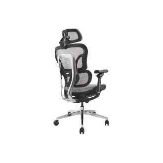 Silla De Oficina Ergonomica Equip 651050 Premium tapiceria Malla 5 Posiciones gris