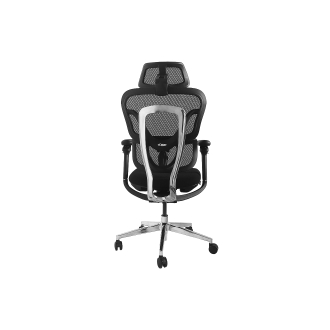 Silla De Oficina Ergonomica Equip 651050 Premium tapiceria Malla 5 Posiciones negro