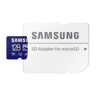 Memoria microSD Samsung Pro Plus 128GB V30 + adaptador