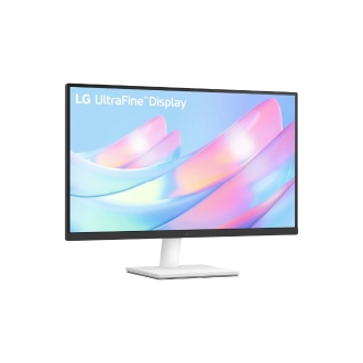 Monitor LG 27US500-W 27" UHD 4K DP HDMI blanco y negro