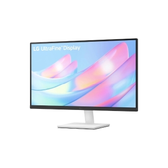 Monitor LG 27US500-W 27" UHD 4K DP HDMI blanco y negro