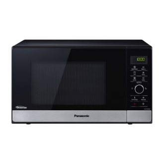 Microondas Panasonic NN-GD38HSSUG 23L gris Inverter vapor+