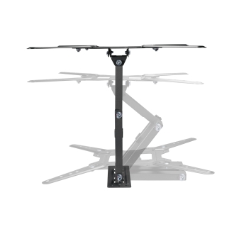 Soporte de pared Equip 650413 23" a 55" con doble brazo negro