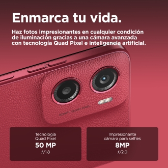 Motorola Moto G05 4G 6.67" 4GB 128GB rojo