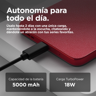 Motorola Moto G05 4G 6.67" 4GB 128GB rojo