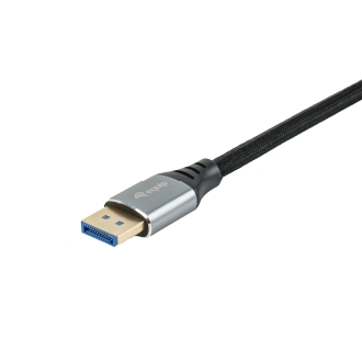 Cable Equip displayport 2.1 premium macho/macho 16K 60Hz 54Gbps 2m negro