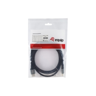 Cable Equip displayport 2.1 premium macho/macho 16K 60Hz 54Gbps 2m negro