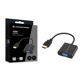 Adaptador Conceptronic HDMI a VGA 1080p 60Hz